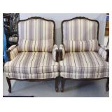 Pair of Ethan Allen French Provincial Chairs