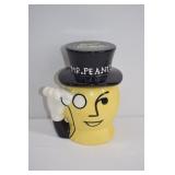 Planters Mr. Peanut Ceramic Cookie Jar