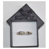 14K Gold Diamond Ring - Size 6.5
