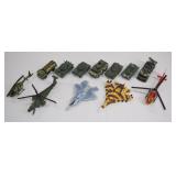 Military Vehicle and Aircraft Toy Models