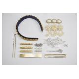 Vintage Hair Accessories & Barrettes Lot