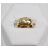 10K Gold CMC Wedding Band Ring