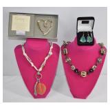 Jewelry Lot w/ ADA Alaska Earrings