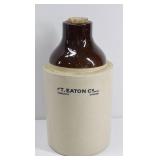 T. Eaton Co. Stoneware Crock Jug 14'