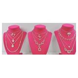 11pc Necklace Lot Claireï¿½s & Mixed