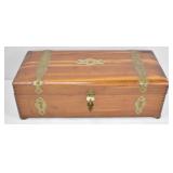 Vintage Cedar-Lined Jewelry Box
