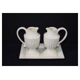 Skye McGhie Cream & Sugar Set & Tray