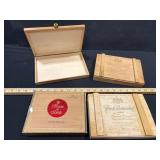 Wooden Boxes