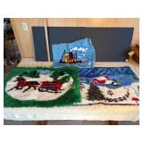 Three Hook and Latch Rugs