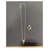 Avon Necklace and Earrings Set