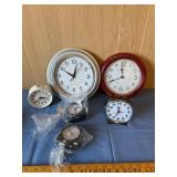 Various Wall and Table Clocks