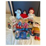Rag Dolls and Plush Figures