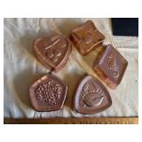 5 West Bend Copper Molds