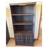 Brown Wooden Shelving Unit