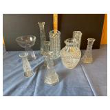 Pressed Glass Vases