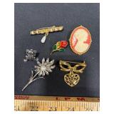 Brooch Jewelry Lot