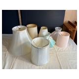 Plastic Lampshade Lot