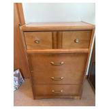 Mid-Century Wooden Dresser of Drawers