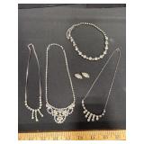 Vintage Rhinestone Jewelry Pieces