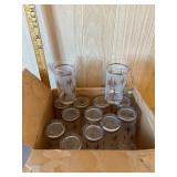 Frosted Glasses with Star Design