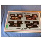 3-Piece Lacquerware Tray Set