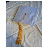 1987 Graduation Cap with Gold Tassel