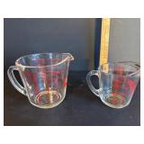 Fire-King Glass Measuring Cups Set
