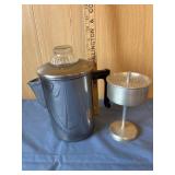 Aluminum Coffee Percolator Set