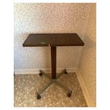 Adjustable Rolling Side Table