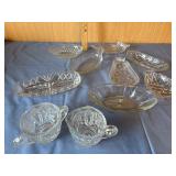 Clear Pressed Glassware