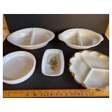 White Serving Dishes