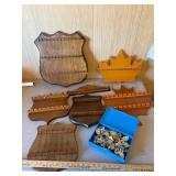 Display Racks and Collector Spoons