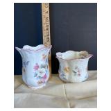 Royal Staffordshire Floral Vases