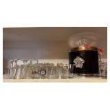 Glassware and Ice Bucket