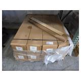 SKID OF CLEAR BAG ROLLS, 48"X40"X64", 210 PER