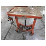 ELECTRIC DIE LIFT TABLE, PRESTO, LEE, 500 LBS.