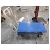 LIFT TABLE, GLOBAL, 660 LBS. CAP., 40"X20"
