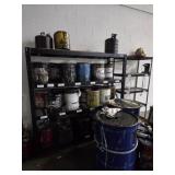 GROUP OF SHELVES