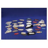 GROUP OF (30) VARIOUS MULTI-FUNCTION KNIVES,