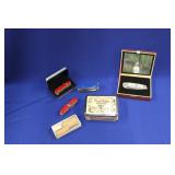 GROUP OF (6) VARIOUS FOLDING KNIVES; (1) LOCKBACK