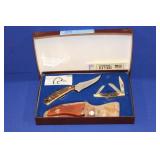 HUNTING KNIFE, SCHRADE DUCKS UNLIMITED; (1) FIXED