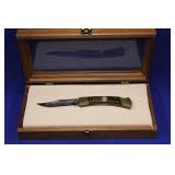 FOLDING KNIFE, BUCK, DUCKS UNLIMITED 1987, 4",