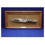WALL HANGING DISPLAY KNIFE, RONALD VAN