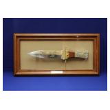 WALL HANGING DISPLAY KNIFE, RONALD VAN