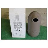 GROUP OF (2) WOOD DUCK NEST BOXES, DUCKS