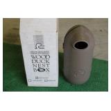 GROUP OF (2) WOOD DUCK NEST BOXES, DUCKS