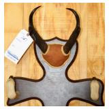PRONGHORN SKULL & HOOVES MOUNT COAT RACK, 4