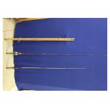 FISHING RODS; (1) CANE; (1) ZEBCO, 53.51"; (1)