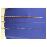 FISHING RODS; (1) CANE; (1) ZEBCO, 71"; (1) ZEBCO