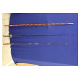FISHING RODS; (1) CANE; (1) ZEBCO, 66"; (1) ZEBCO
